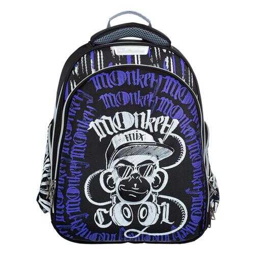 Ранец детский №1 School Basic + Monkey,