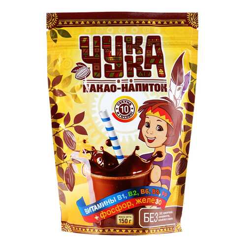 Какао-напиток Экологика чука гранулированный 150 г