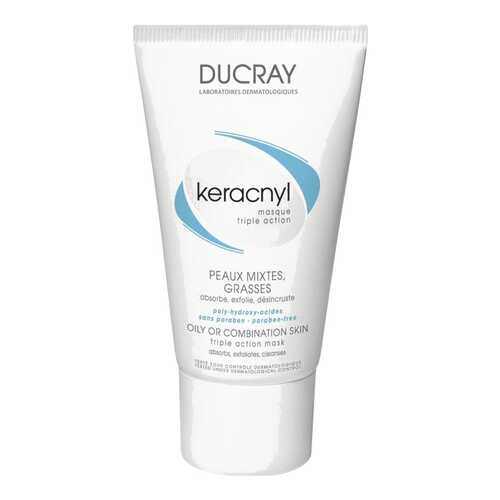 Маска для лица Ducray Keracnyl Masque Triple Action 40 мл