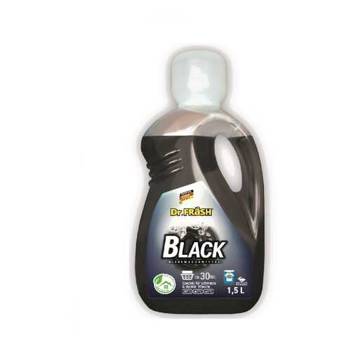 Гель для стирки dr.frash black, темного и черного белья , 1,5 л
