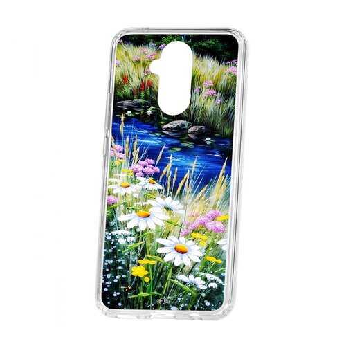 Чехол Kruche Huawei Mate 20 Lite Print Ромашки у ручья