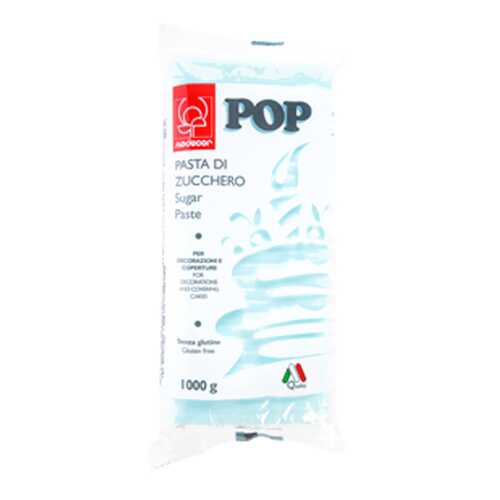 Сахарная Мастика универсальная для торта Modecor POP - Светло-голубая, 1кг. (25469/p)