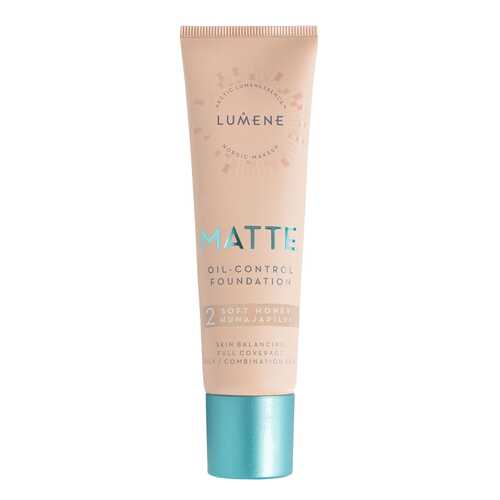Тональный крем Lumene Matte Oil-control Foundation 2 Soft Honey 30 мл
