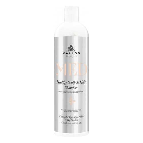 Шампунь для волос KALLOS MED HEALTHY SCALP AND HAIR SHAMPOO Питательный 500 мл