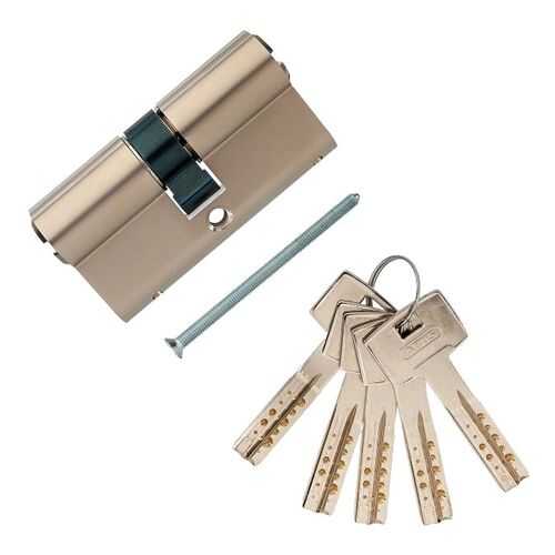 Европрофильный цилиндр ABUS M12R410 ключ/ключ 35-35 (70 мм) NI (5 key)