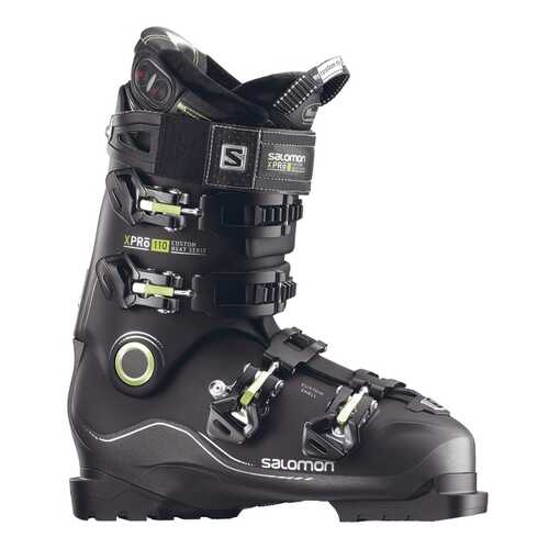 Горнолыжные ботинки Salomon X Pro 110 2018, black/metablack, 29.5