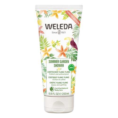 Гель для душа Weleda Summer Garden Shower Exotischer Ylang Ylang 200 мл
