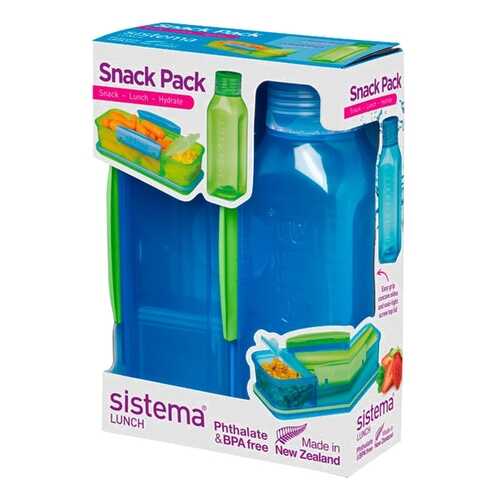 Sistema Набор Snack: контейнер и бутылка 475мл