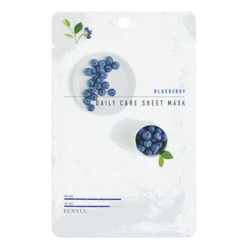 Маска для лица Eunyul Daily Care Mask Sheet Blueberry 22 мл