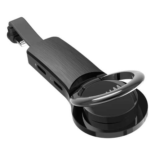 Переходник Wiwu LT04 Lightning/2xLightning (Grey)