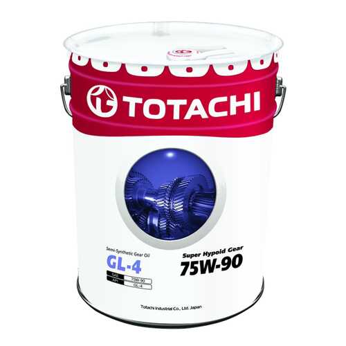 Трансмиссионное масло TOTACHI Super Hypoid Gear Oil Semi-Synthetic 75w90 20л 4562374692237