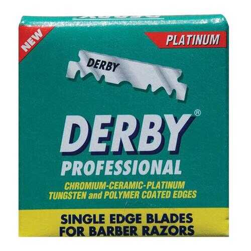 Сменные лезвия для бритья Derby Professional Single Edge Blades 100 шт