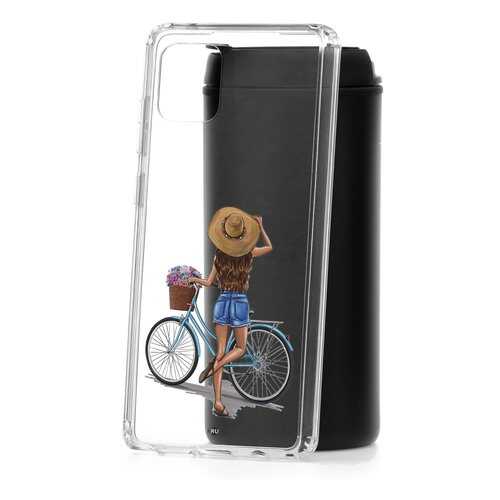 Чехол Samsung Galaxy Note 10 Lite Kruche Print Велосипедная прогулка