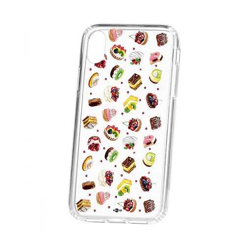 Чехол Kruche Apple iPhone XR Print Cake