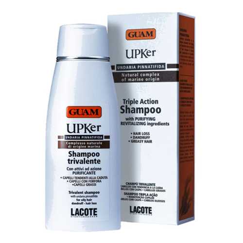 Шампунь тройного действия Guam UPKer Shampoo Trivalente 200 мл