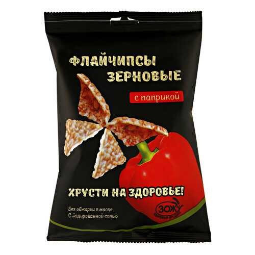 Флайчипсы зерновые с паприкой 40 г