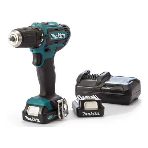 Аккумуляторная безударная дрель-шуруповерт Makita DF333DWYE4