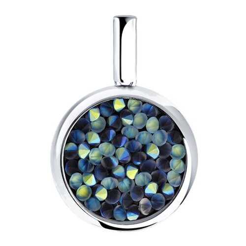 Подвеска SOKOLOV из серебра с кристаллами Swarovski 94032000