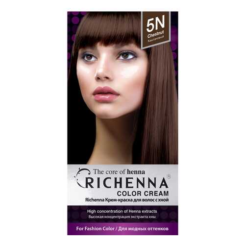 Краска для волос RICHENNA Color Cream 5N Chestnut
