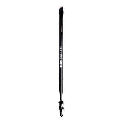 Кисть двусторонняя для бровей relouis relouis pro brow&eyeliner brush