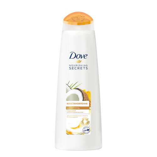 Шампунь Dove Восстановление с куркумой и кокосовым маслом, 380 мл