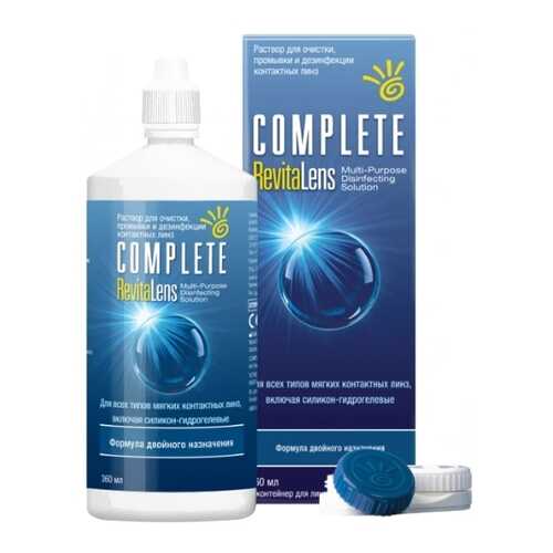 Раствор Complete RevitaLens 360 мл