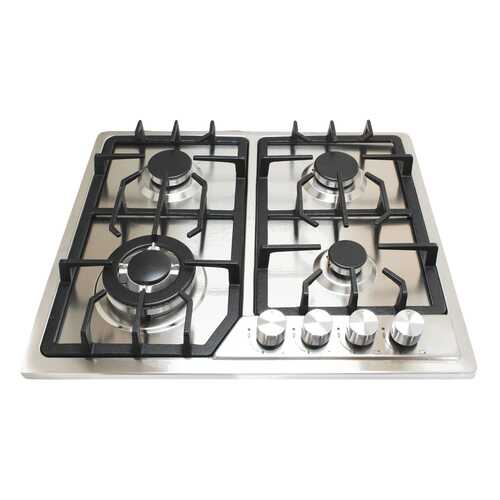 Встраиваемая варочная панель газовая Ginzzu HCG-418 Silver