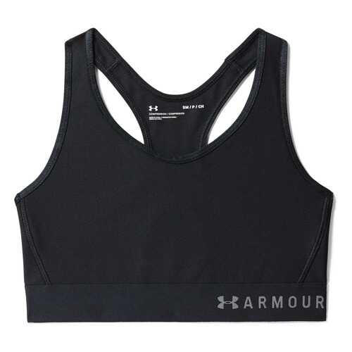 Спортивный бра Under Armour Mid Support 1307196, 001 черный, SM