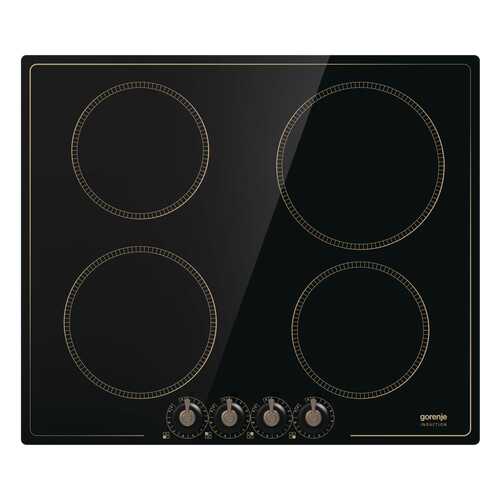Встраиваемая варочная панель индукционная Gorenje IK640CLB Black