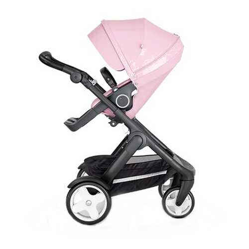 Коляска прогулочная Stokke Trailz (Стокке Трэйлз) Black/Lotus Pink с черной ручкой 562204