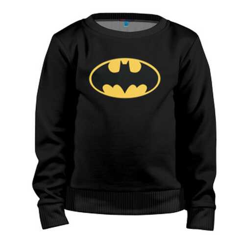 Детский свитшот хлопок Batman logo размер 104