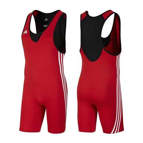 Трико борцовское Adidas Base Wrestler красное M