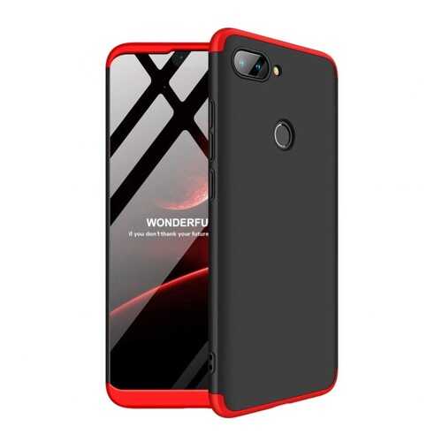 Чехол GKK LikGus для Xiaomi Mi 8 Lite/Mi 8 Youth (Mi 8X) Black/Red