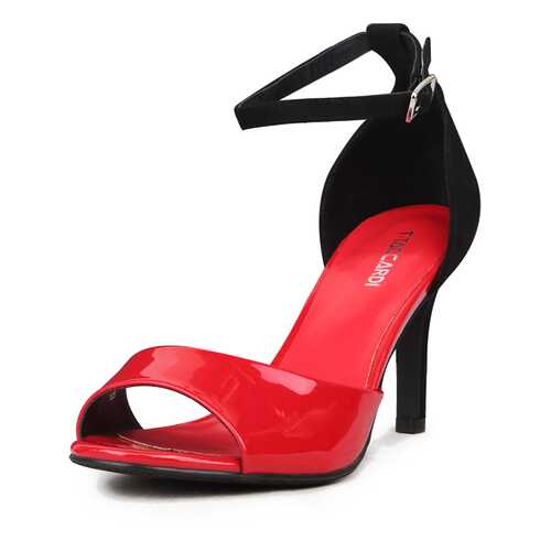Босоножки женские T.Taccardi JX20S-244 красные/черные 40 RU