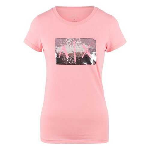 Футболка женская Armani Exchange 8NYTDL YJ73Z розовая S
