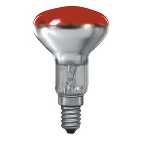 Лампа R50 рефлекторная, красная-прозрачная E14, 25W 20121