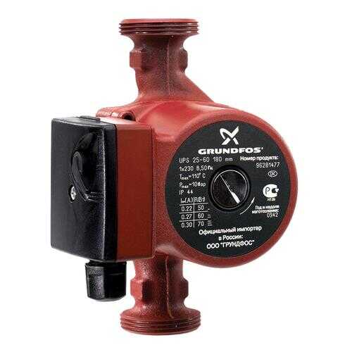 Циркуляционный насос Grundfos UPS 25-60 180 96281477