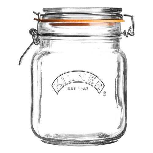 Банка Clip Top квадратная 1 л, Kilner