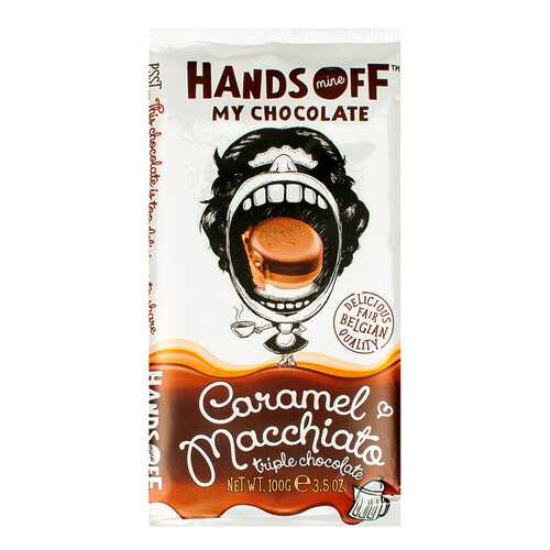 Шоколад Hands off my chocolate карамель и маккиато 100 г
