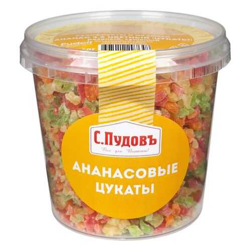 Ананасовые цукаты С.Пудовъ 230 г