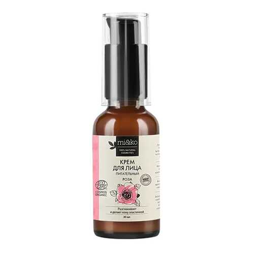 Крем для лица Роза, organic Mi&Ko 30 мл