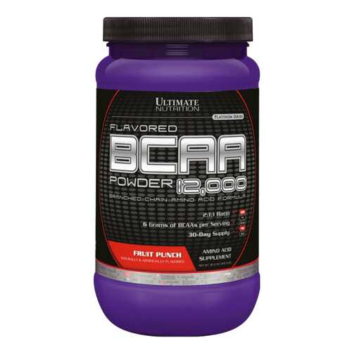 Ultimate Nutrition BCAA 12000 457 г фруктовый пунш