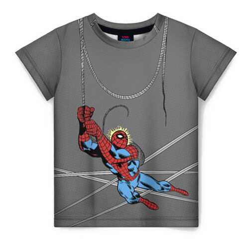 Детская футболка ВсеМайки 3D Spider-man, размер 104