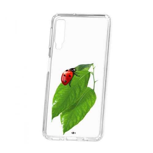 Чехол Samsung Galaxy A7 (2018) A750 Kruche Print Ladybug