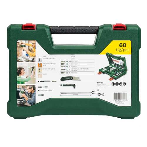 Наборы бит и сверл для дрелей, шуруповертов Bosch V-Line-68 2607017191