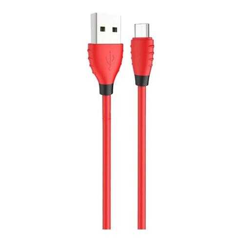 Кабель NoName X27 USB - Micro USB 1м Red