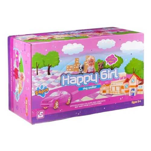 Набор куколок Shenzhen toys Happy girl с собачкой, 24 шт.