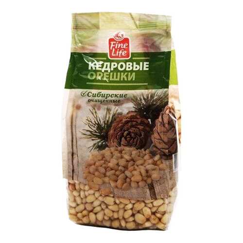Кедровые орешки сибирские очищенные Fine Life 200 г