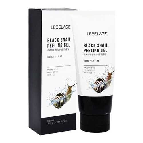 Пилинг для лица Lebelage Black Snail Peeling Gel