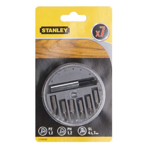 Набор бит для дрелей, шуруповертов STANLEY STA60500-XJ